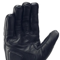 Guantes de cuero para carreras de motos, guantes cortos para montar en moto para hombre, guantes de mano para Motocross Cross Country con pantalla táctil para hombre