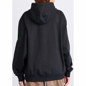 เสื้อฮู้ดดี้ทรงหลวมสำหรับผู้หญิง เสื้อผ้าลำลอง ผลิตตามสั่ง เสื้อฮู้ดดี้ผู้หญิงสำหรับขาย ดีไซน์ล่าสุด คุณภาพพรีเมียม เสื้อฮู้ดดี้ระบายอากาศได้ดี - Product Image 3