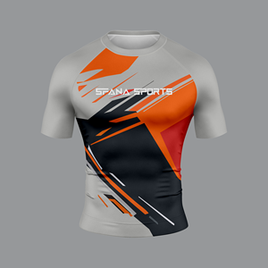 Ensemble de shorts de compression MMA BJJ à séchage rapide pour hommes, haute qualité, confort antibactérien et anti-UV en Spandex/polyester - Product Image 3