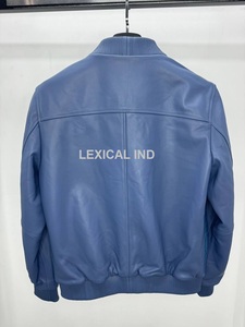 Chaqueta Bomber de Invierno Gruesa de Cuero Genuino Hecha a Mano para Hombre, Personalizada, de Alta Calidad, con Logotipo Frontal, Estilo Vintage - Product Image 2