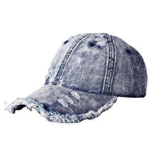 Venta al por mayor gorras de béisbol lavadas desgastadas impermeables Unisex alta calidad deportes moda sombrero playa uso al aire libre 3D bordado - Product Image 4