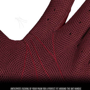 Gants de frappe de Baseball de haute qualité avec paume en cuir synthétique Gants de frappe de Baseball classiques pour l'entraînement et l'utilisation en équipe - Product Image 4