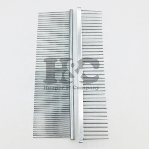 Peigne à poils pour animaux courbé, brosse de toilettage et couteau de démêlage en acier inoxydable, ensemble durable - Product Image 4