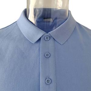 Hombres de alta calidad para Polo Color sólido Tallas grandes Ropa de verano transpirable Precio de fábrica Adulto Tallas grandes Hombres para Polo - Product Image 5