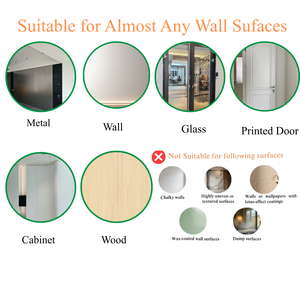 Adesivo Murale Rimovibile e Riutilizzabile Uni-felt, Decorazione Minimalista Moderna <span class=keywords><strong>per</strong></span> Soggiorno e Camera da Letto - Product Image 5