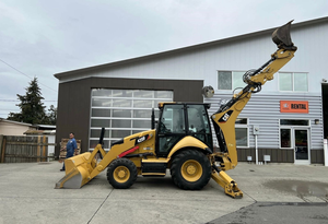 รถตักล้อยาง CAT 420E มือสอง รถตักดินดีเซล อุปกรณ์ก่อสร้างสำหรับงานฟาร์มและงานภาคสนาม - Product Image 2