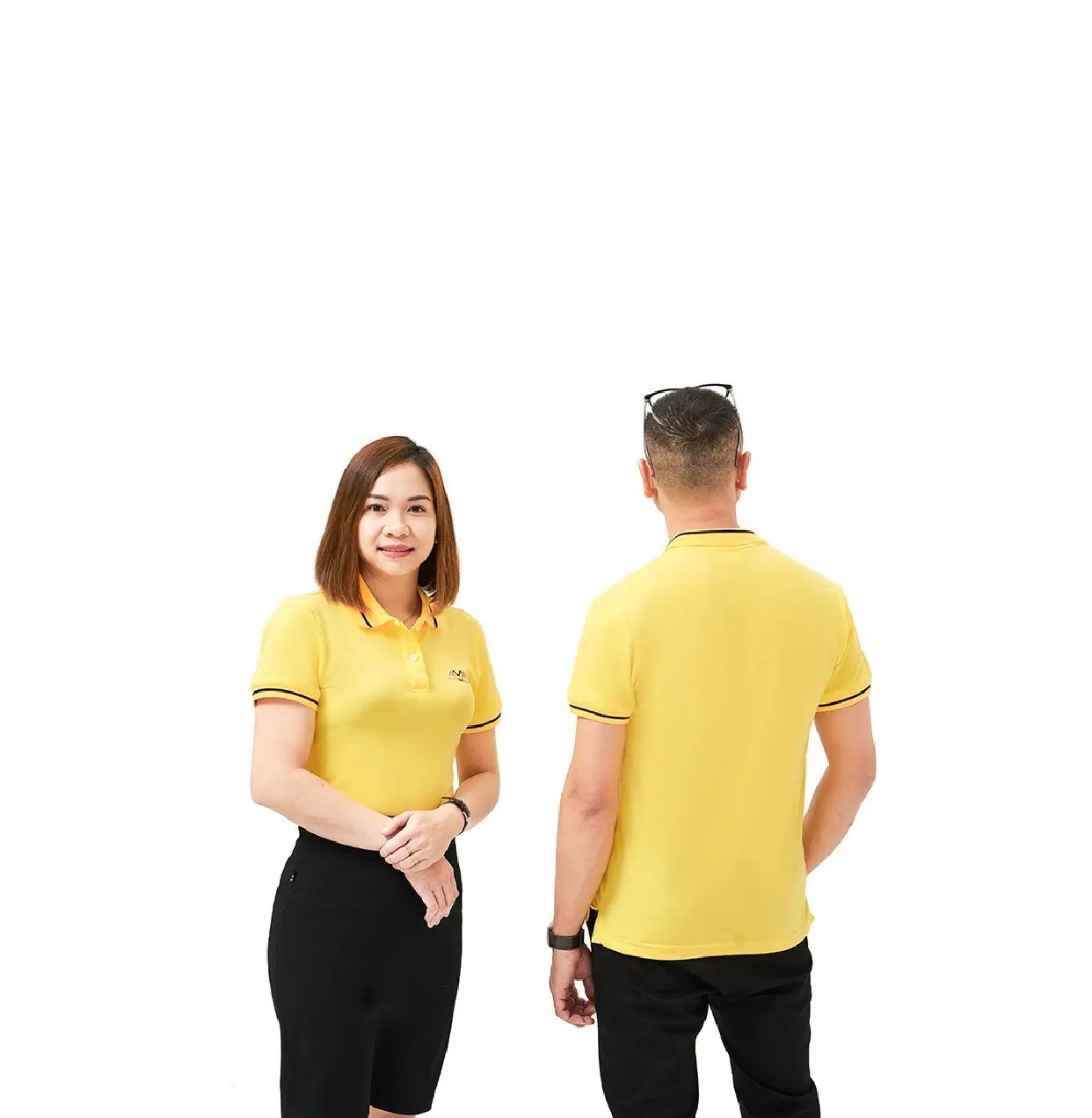 Made In Vietnam Number One Short Sleeve Polo shirt For Both Men And Women Custom Logo Design