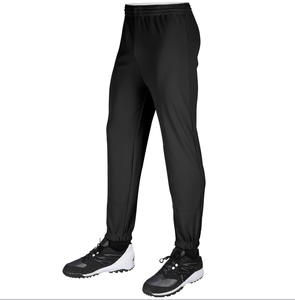 Pantalones de béisbol de poliéster Premium que absorben la humedad hechos a medida Pakistán alta calidad cintura elástica duradera conjunto de ajuste cómodo - Product Image 1