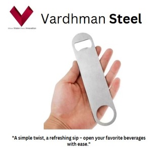 Huge Demand Stainless Steel Flat <b>Bottle</b> Opener with Cap Remover Metal <b>Cork</b> Opener and Remover for Wine and Beer <b>Bottles</b> - Product Image 2