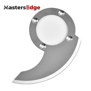 Cuchilla de Acero Inoxidable <span class=keywords><strong>para</strong></span> Procesamiento de <span class=keywords><strong>Carne</strong></span>, Cuchillo Cortador de <span class=keywords><strong>Carne</strong></span> de Alta Resistencia <span class=keywords><strong>para</strong></span> Fábrica de Salchichas y Embutidos - Product Image 4
