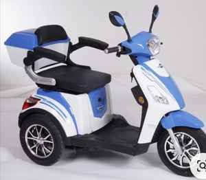Scooter électrique robuste de 16 pouces, grande puissance, 1100 W, avec une vitesse maximale de plus de 80 km/h - Product Image 1