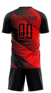 ชุดฟุตบอลคุณภาพสูงจากผู้ผลิตปากีสถาน ระบายอากาศได้ดี ผลิตจากโพลีเอสเตอร์ 100% ป้องกันแบคทีเรีย เป็นมิตรกับสิ่งแวดล้อม แห้งเร็ว รับผลิตตามแบบ - Product Image 4