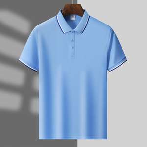 Polo homme de haute qualité, nouveau style 2025, col contrasté, 280GSM, fabriqué par le fabricant - Product Image 3