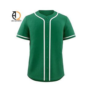 Nouveau design d'impression de maillot de baseball personnalisé, chemise de baseball pour hommes, uniforme de baseball respirant, maillot de baseball - Product Image 2
