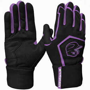 ถุงมือตีเบสบอลแบบพรีเมียมสั่งทำพิเศษ โครงสร้างฝ่ามือสองชั้น ด้านหลังเป็นตาข่ายแบบรุกแรง ถุงมือตีซอฟต์บอล - Product Image 4