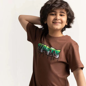 Cómodos niños deportes 100% algodón tejido de secado rápido manga corta Camiseta activa verano moda Top - Product Image 5