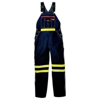Bulwark Excel FR ComforTouch Deluxe babero aislado general mujer/hombre peto con ribete reflectante transpirable HRC4