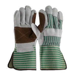 Guantes de Seguridad de Cuero Vacuno de Alta Calidad, Resistentes a la Vibración, Duraderos, Cómodos, para Trabajo Industrial y de Jardinería, con Certificación CE - Product Image 4