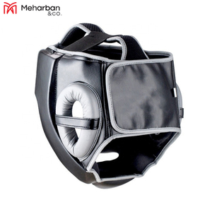 Meilleur prix bonne qualité cuir Mma boxe couvre-chef garde équipement de protection - Product Image 3