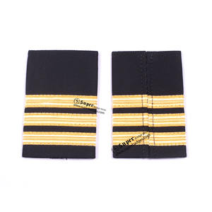 Customized Design General <b>Uniform</b> Epaulettes Shoulder Board for Pilots Made in Pakistan for <b>Airline</b> Use - Product Image 6