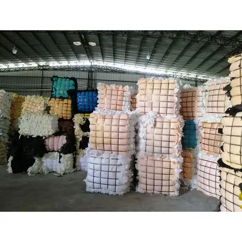 Großhandel Recycled Foam Scrap Kunststoff PU Foam Scrap Gute Qualität