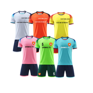 Conjunto de camiseta de fútbol de alta calidad, logotipo personalizado, patrocinador, uniforme de fútbol, Camiseta clásica de entrenamiento de fútbol, camiseta de fútbol en Stock - Product Image 4