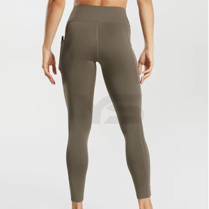 Meilleure vente de leggings de yoga taille haute à séchage rapide pantalon de yoga imprimé personnalisé OEM & ODM Active & Fitness Wear legging pour femmes - Product Image 4
