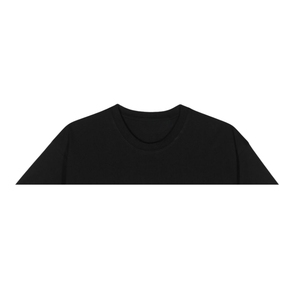 เสื้อยืดลำลองผู้ชายไซส์ใหญ่ พิมพ์โลโก้ได้ตามต้องการ แขนสั้น สีดำ น้ำหนัก 220 กรัม ผ้าฝ้ายออร์แกนิค 100% ระบายอากาศได้ดี - Product Image 6