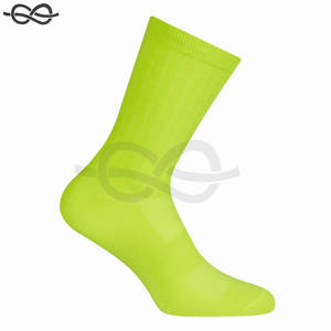 Calcetines de ciclismo profesionales para hombres y mujeres, calcetines deportivos antideslizantes de alto rendimiento, bicicleta de carretera, correr, fútbol, comodidad, soporte, logotipo rojo - Product Image 5