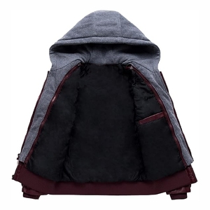 Chaqueta bomber de piel de oveja personalizada de Calidad única Chaqueta de cuero de alta calidad - Product Image 3