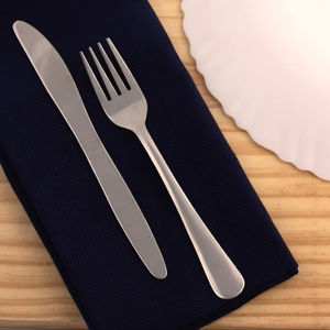 Juego de servilletas de satén de algodón 100%, de secado rápido toalla de lino, tejido blanco sólido para el hogar, hoteles, restaurantes, uso de cocina sostenible - Product Image 1