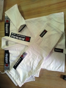 BJJ jiujitsu เครื่องแบบกิโมโนผ้าฝ้าย100% GI สำหรับผู้ใหญ่ทุกเพศ - Product Image 5