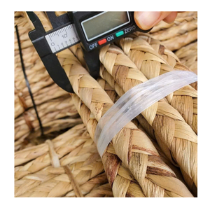 Vente en gros de matériel de jacinthe d'eau du Vietnam pour les meubles et l'artisanat-corde tressée séchée naturelle avec des prix bon marché - Product Image 2