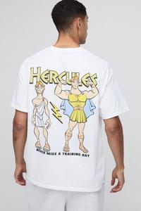 Fábrica al por mayor de encargo de gran tamaño Hercules licencia impresa camisetas diseños personalizados bajo MOQ camisetas personalizadas moda hombres camisetas - Product Image 5