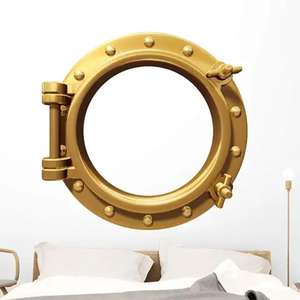 New Vintage Design Nautical Brass <b>Porthole</b> Window Marine Supplies <b>Mirror</b> Glass for Decoration Use from Indian Exporter - Product Image 5