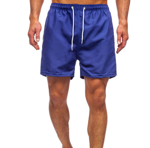 Bañador con cordón para hombre, bañadores de nailon para correr de secado rápido, pantalones cortos de playa para hombre, tarifa personalizada OEM, precio al por mayor, precio barato - Product Image 1