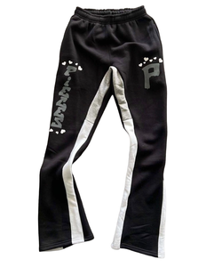 Conjunto de sudadera y pantalones de chándal de diseño personalizado Conjunto de pantalones de chándal y Sudadera con capucha acampanados de peso pesado de alta calidad - Product Image 4