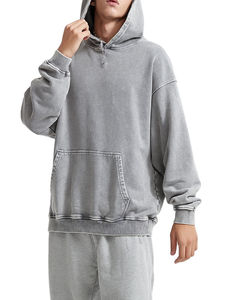 เสื้อผ้าแนวสตรีทผ้าขนแกะคอตตอนสำหรับผู้ชายทรงพอดีตัวปกติสำหรับฤดูหนาว NS-639กีฬาแบบแห้งเร็วออกแบบโลโก้ได้ตามต้องการ - Product Image 2