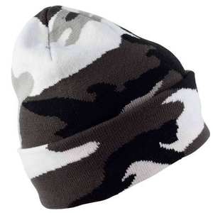 Gorros de Invierno para Hombre, Estilo Jacquard, Gorros de Punto Punk Góticos, 100% Algodón, Gorros de Moda para Mantener el Calor - Product Image 2