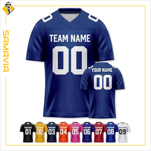 Camisetas de equipo de fútbol profesional de la industria SAMAVIA | Personalizadas con logotipo | Uniformes de club y escuela - Product Image 1