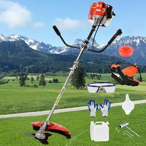 Multi-Function Gasoline Brush Cutter - Replaceable Blades