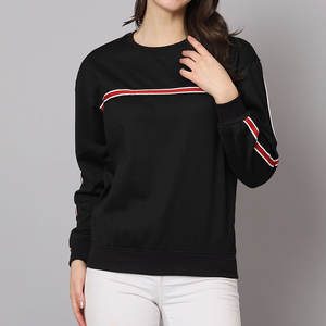 Sudadera con bordado alto a medida para mujer, ropa informal, sudadera de algodón 100% de calidad superior - Product Image 5