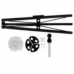 Gooseneck RV Estabilizador Trípode 2-5/16In Rótula 7500Lb Cap 5Th Remolques de ruedas - Product Image 1