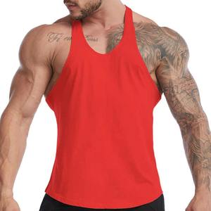 2026 Hot Selling Design New Plain <b>Gym</b> <b>Vest</b> Custom Bodybuilding tank Tops for <b>Men</b> - Product Image 1