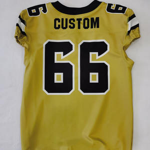 Maillot d'entraînement de football américain Chemise de sport Équipe personnalisée Tops brodés Maillot de football américain à vendre - Product Image 5