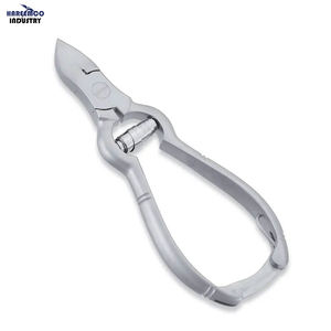 Stainless Steel <b>Baby</b> Curved Toenail Clippers Pedicure Cuticle Cutter Nipper Wide Jaw Opening Podiatrist Recommended for Fingers - Product Image 1