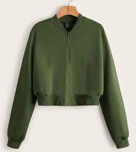 Custom Zipup Hoodie Unisex Boxy Zipper Blanks 500 Gsm Hoodie Cotton Heavyweight Fleece <b>Cropped</b> Men <b>Zip</b> <b>up</b> Hoodie - Product Image 4