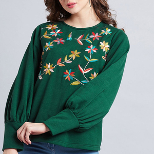 Sweat à capuche en coton OEM pour femme, logo personnalisé, broderie, style décontracté, polaire d'hiver, motif lettres, couleurs personnalisées, prix bas, 2025 - Product Image 5