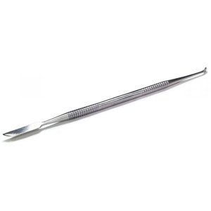 Couteau à cire dentaire Endo Tech avec manche en bois et acier allemand, instrument de laboratoire - Product Image 1