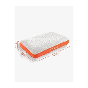 Almohada Ortopédica Galaxy Motion Viscofoam Firme Naranja 65x40x15 cm Soporte Ergonómico para el Cuello de Espuma Viscoelástica - Product Image 2